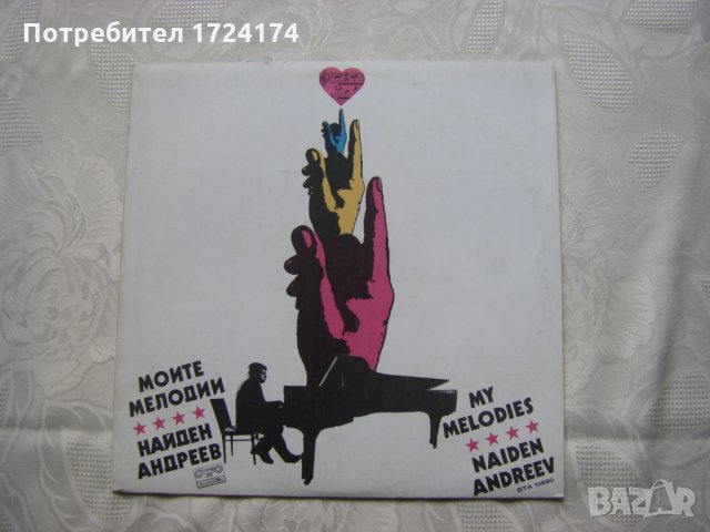 ВТА 10660 - Моите мелодии - Найден Андреев, снимка 1 - Грамофонни плочи - 31611252