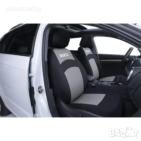 Калъфи за авто седалки, 2бр подложка за кола,  сив, снимка 2 - Аксесоари и консумативи - 51101793