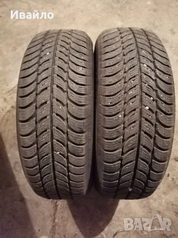 Продавам 2 броя зимни гуми 195.65.15 на 1 сезон дот 2019 Sava 