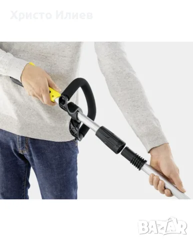 Акумулаторен тример с корда Karcher LTR 36-33 с Батерия 5 Ah и Зарядно комплект, снимка 5 - Градинска техника - 56080854