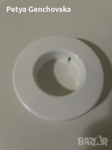 Розетка за климатик – декоративна капачка за тръби