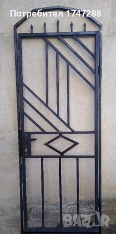 Метална врата  нова  190 / 82 , снимка 1 - Строителни материали - 42613761
