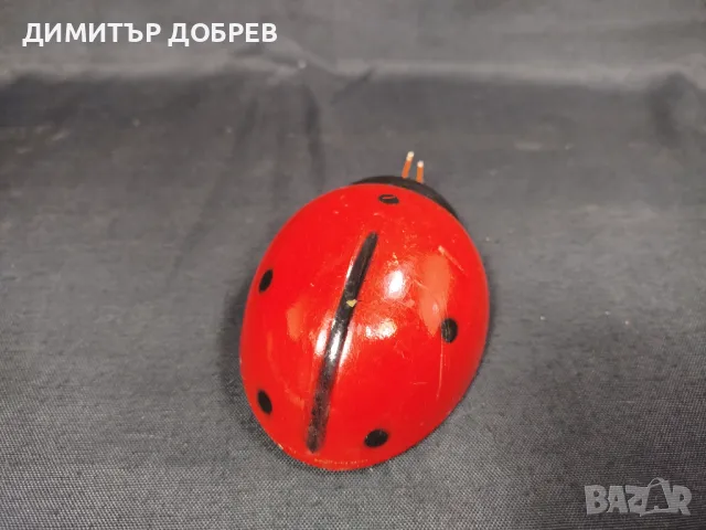 СТАРА РЕТРО СОЦ НРБ МЕХАНИЧНА ИГРАЧКА КАЛИНКА, снимка 3 - Колекции - 48812961