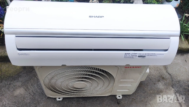 Инверторен климатик Sharp 12000 BTU, снимка 2 - Климатици - 53086609