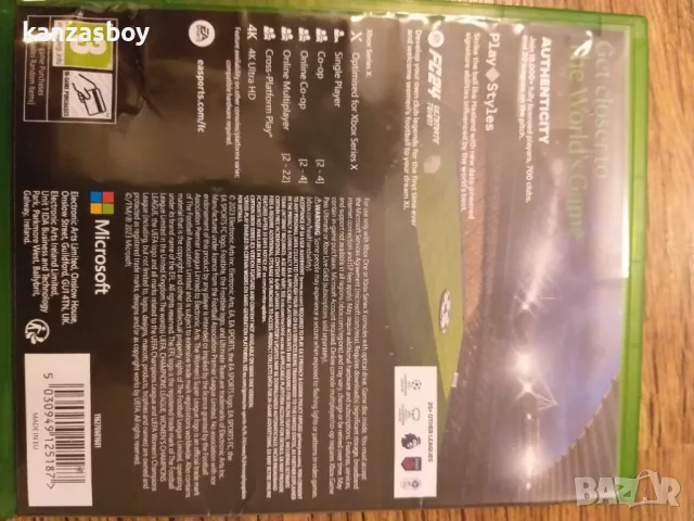 ea sports fc 24 xbox - xbox игра , снимка 3 - Игри за Xbox - 48071189