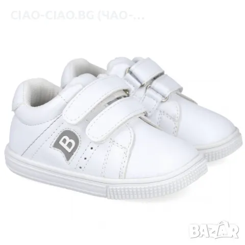 Бели бебешки обувки на BUBBLE KIDS, снимка 2 - Бебешки обувки - 50155045