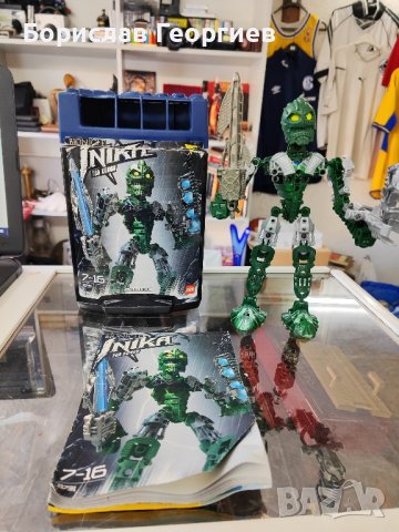 Лего 8731 lego bionicle toa inika, снимка 1 - Конструктори - 42231575