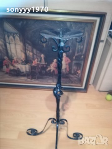 голям свещник-внос швеицария-83х43см, снимка 13 - Колекции - 29933016