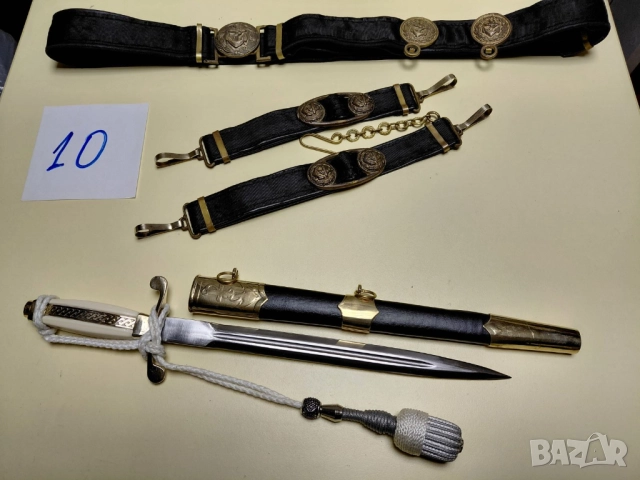 Кортик на Военноморския флот 10 обр.1951г., снимка 10 - Колекции - 52430277