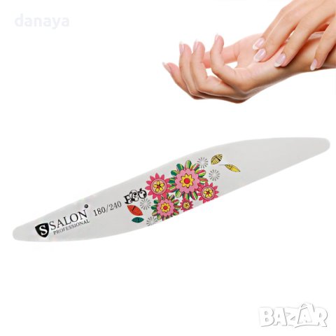 3705 Двустранна пила за нокти SALON 180/240