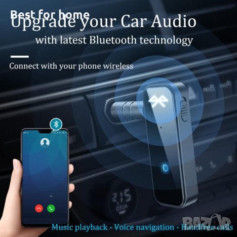 Аудио приемник предаватер C 28 Bluetooth 5.0, снимка 8 - Ресийвъри, усилватели, смесителни пултове - 40212048