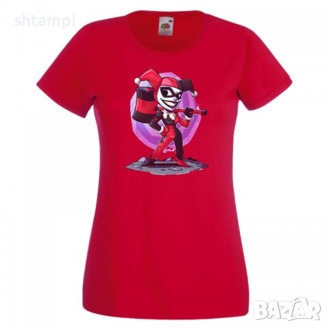 Дамска тениска DC Harley Queen 2 Star Wars Игра,Изненада,Подарък,Геймър,, снимка 4 - Тениски - 36787206