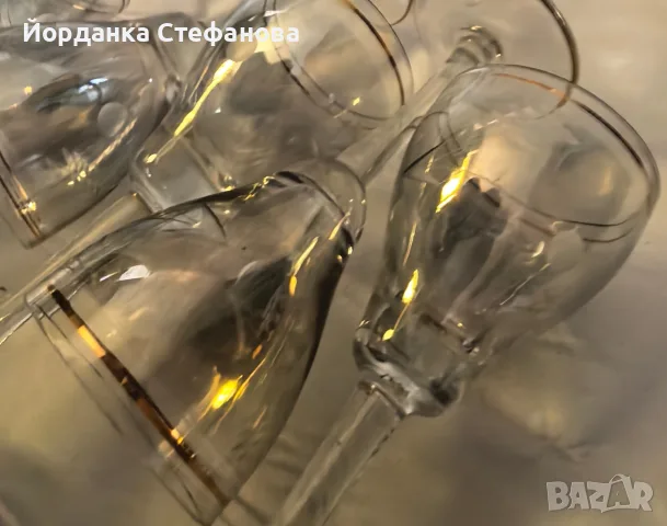 Сервиз за ракия, старинен,соц, снимка 7 - Сервизи - 56306543