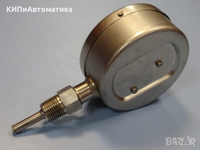биметален термометър Wika thermometer ф100mm, -10/+150°C, L-30mm, снимка 6 - Резервни части за машини - 35180685