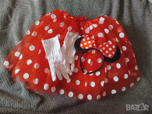 Нов Детски Парти Костюм Mini Mouse / Мини Маус - за Хелоуин / Партита / Карнавали  Halloween