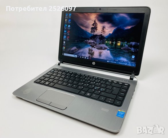 Лаптоп HP ProBook 430 G2/i3-5010u/8GB RAM/256GB SSD, снимка 3 - Лаптопи за дома - 40223169