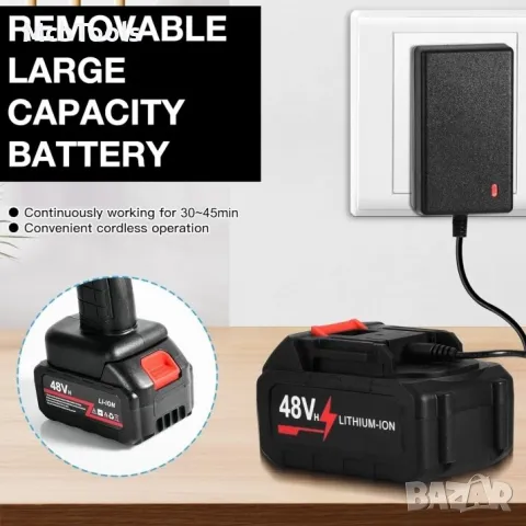 Преносима акумулаторна водоструйка 2000W 90BAR с две батерии, снимка 8 - Други инструменти - 47858721