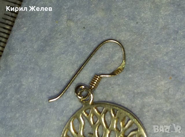 ПРЕКРАСНА АЖУРНА СРЕБЪРНА ОБЕЦА ДЪРВОТО на ЖИВОТА СРЕБРО 925 ПРОБА на ПАНДОРА 40152, снимка 4 - Обеци - 42486233