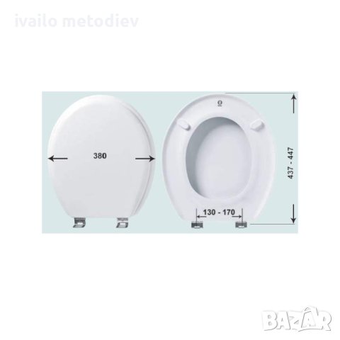 Капак за тоалетна чиния OLFA Нов, снимка 4 - Други - 44354462
