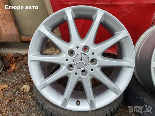 Джанти Мерцедес 5х112x7J17 EТ49, снимка 2 - Гуми и джанти - 48654491