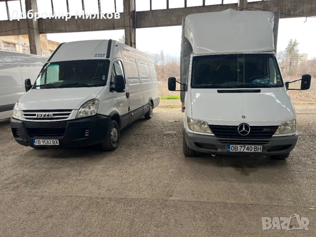 Транспортни услуги с бус и камион.