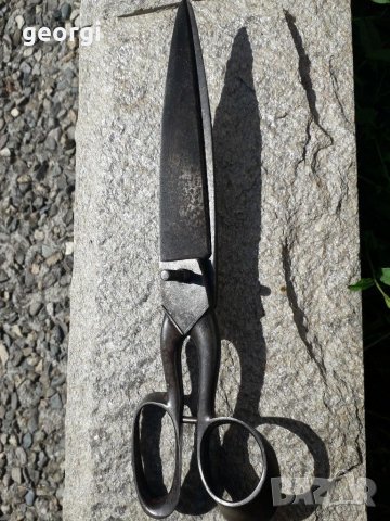 Стара голяма шивашка ножица , снимка 3 - Антикварни и старинни предмети - 30114433