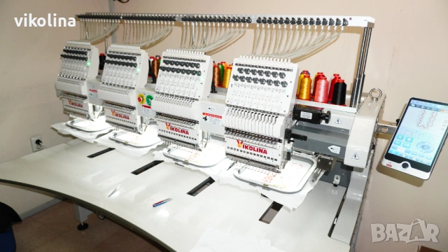 Бродировъчна машина Четири глава 450 мм. х 410 мм. , снимка 3 - Други машини и части - 48813081