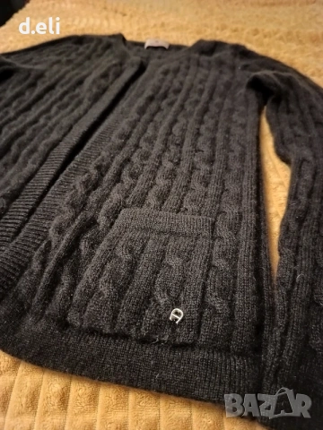 Aigner Original Size S 100% Кашмир , снимка 6 - Жилетки - 53230488