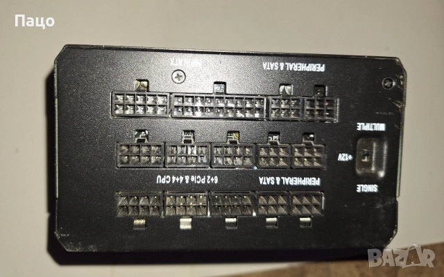 1200W /Corsair HX Series HX1200 - 1200W Platinum, снимка 5 - Захранвания и кутии - 52828258