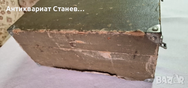 Антикварен грамофон с манивела , снимка 7 - Грамофони - 52619278