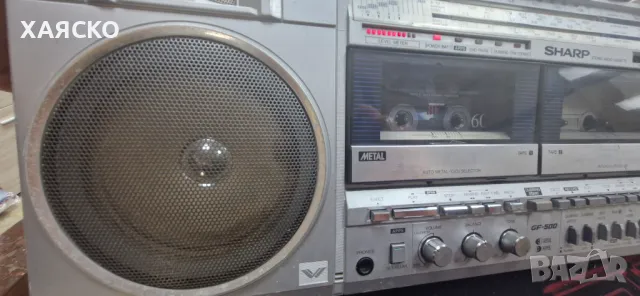 SHARP GF-500, снимка 3 - Радиокасетофони, транзистори - 47546940