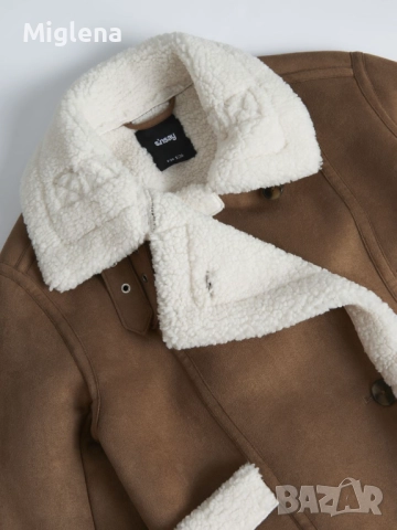 Дамско яке с каракул , снимка 4 - Якета - 52917736