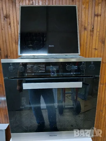 Като нова иноксова печка за вграждане Миеле Miele Made in Germany с две години гаранция! 