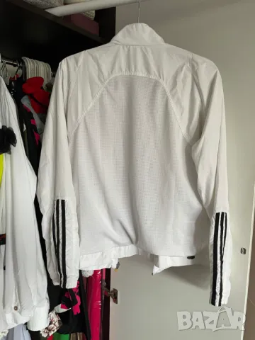 Adidas Дамски шушляков анорак с цип, М, снимка 8 - Спортни екипи - 49535876