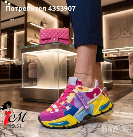 Dolce & Gabbana DG  маратонки, снимка 4 - Маратонки - 53984523