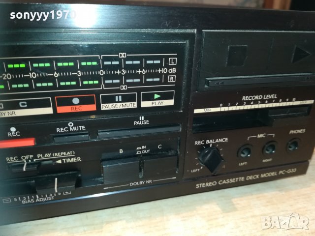 toshiba pc-g33 stereo deck-made in japan-внос germany 1810201233, снимка 5 - Декове - 30460899