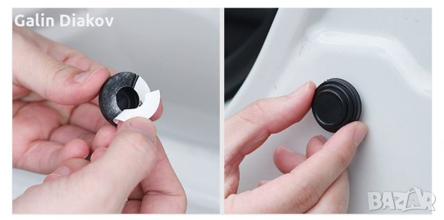 Противоударни подложки за автомобилни врати и капаци (1о броя), снимка 3 - Аксесоари и консумативи - 35553633