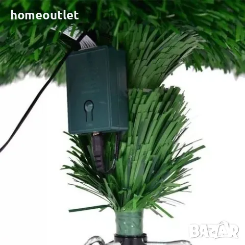 ПРОМОЦИЯ Коледна елха с вградени LED светлини и височина 150 см, 88038, снимка 5 - Декорация за дома - 48137966