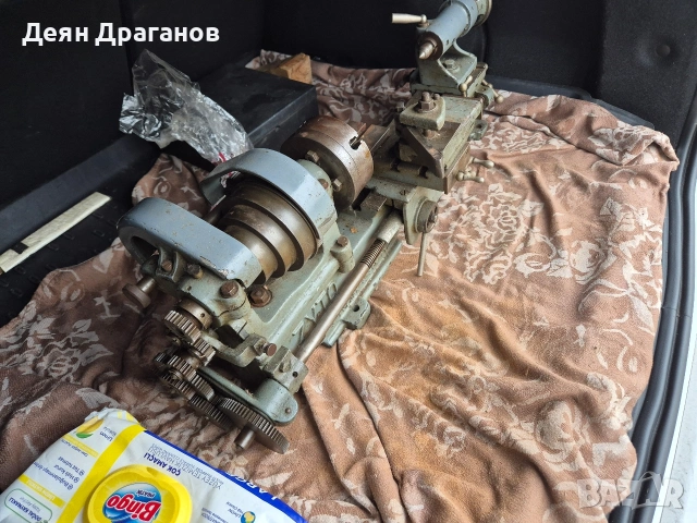 струг часовникарски , снимка 2 - Антикварни и старинни предмети - 54166647