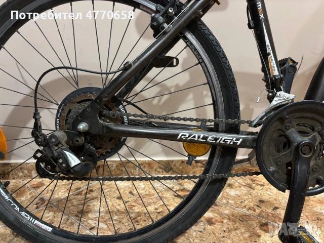 Планински велосипед Raleigh Max 26” – 6 скорости, снимка 2 - Велосипеди - 53897325