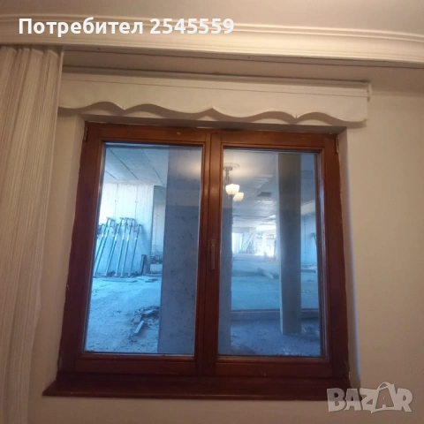 Дървена дограма със стъклопакет 130х150 см., снимка 2 - Декорация за дома - 53074823