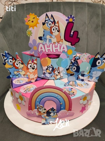 Каетонена торта Блуи и Бинго 