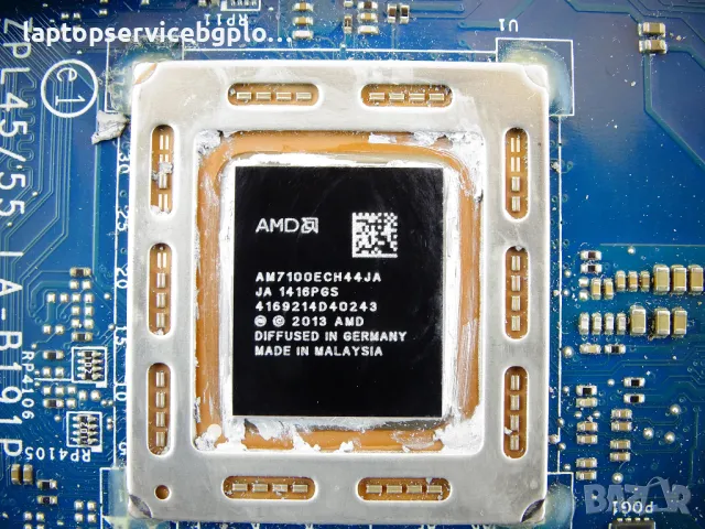 HP Probook 455 G2 AM705B Дънна платка LA-B191P 4519SS32L31 AMD AM7100ECH44JA, снимка 6 - Части за лаптопи - 49106591