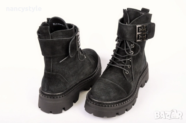 ЗИМА '25'26! Велурени дамски боти - Два цвята, снимка 8 - Дамски боти - 52289931