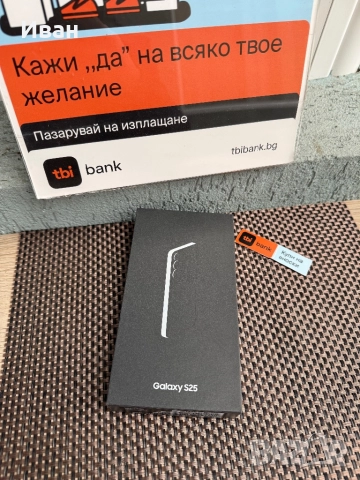 ‼️Нов•Samsung s25 128 ЛИЗИНГ 37лв/м самсунг MINT