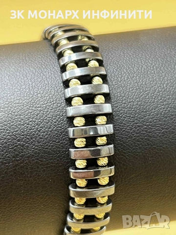 Златна гривна конец 14К , снимка 2 - Гривни - 53128098