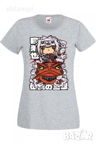 Дамска тениска aruto Jiraya 01,Анимация,игра,Празник,Повод., снимка 6 - Тениски - 37945853
