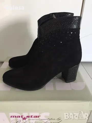 Дамски боти естествена кожа