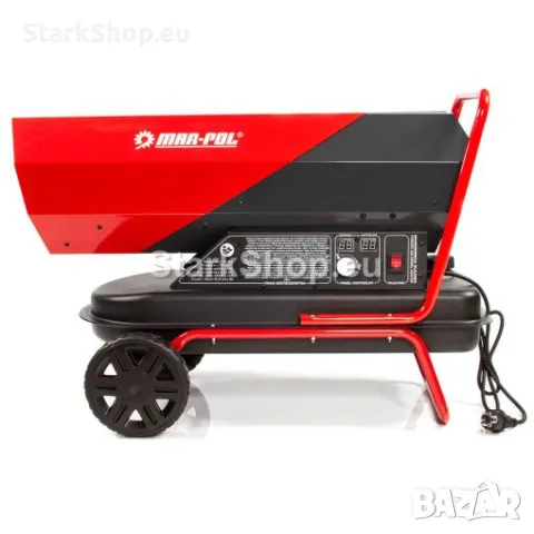 Дизелов Калорифер MAR-POL 40 kW, 720 м³/час, 19 литра, LCD Дисплей, Термостат и Регулатор, снимка 4 - Други инструменти - 50273408