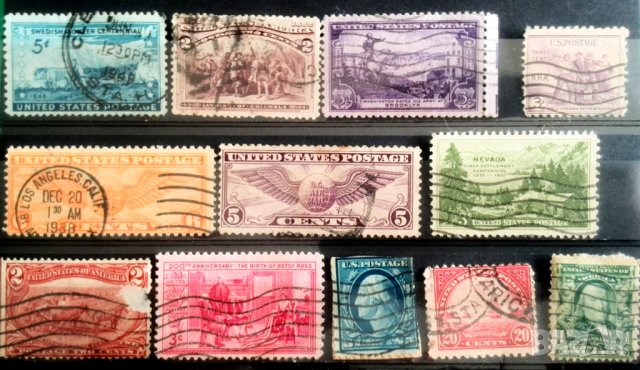 Стари Пощенски марки-3, снимка 14 - Филателия - 39557235